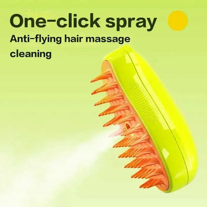 3-in-1 Electric Steamy Dog Brush