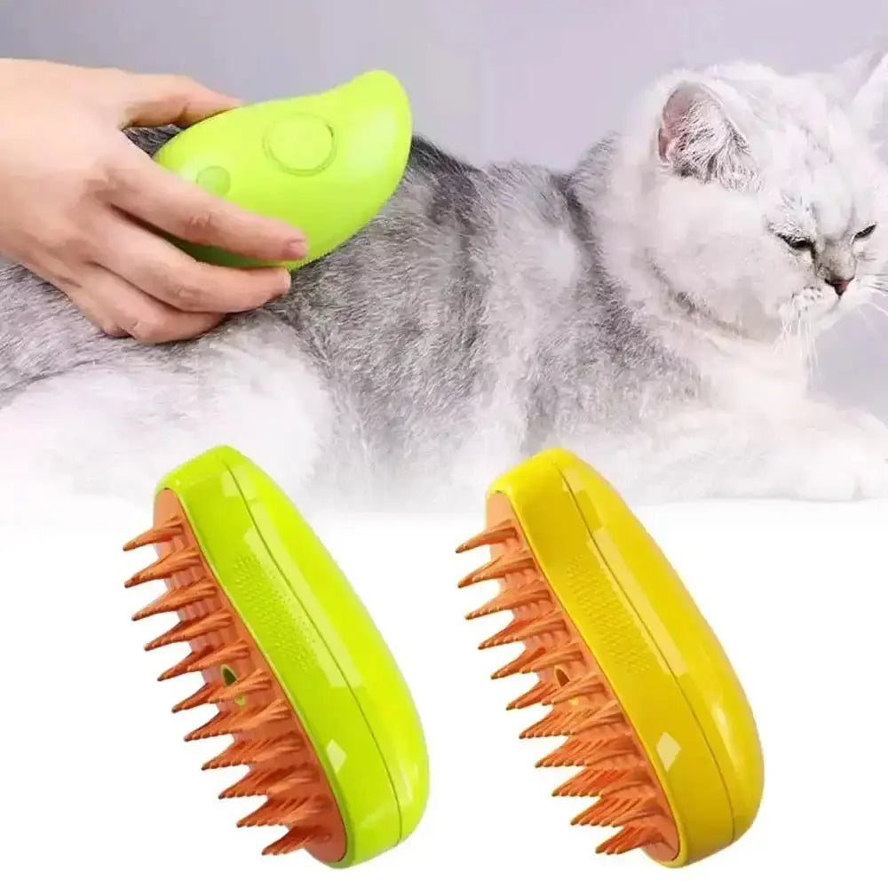 3-in-1 Electric Steamy Dog Brush